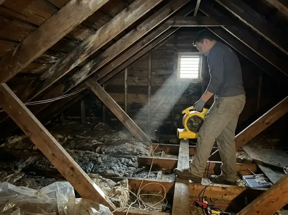 attic-water-damage-drying-proc-007 — frequently asked questions, Emergency Water Extraction & 24/7 Flood Response in Penn Ya…